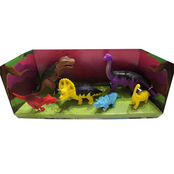 Kit Dinossauros Evolução 6 Peças - Adijomar