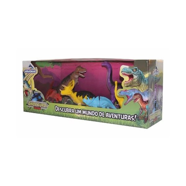 Kit Dinossauros Evolução 6 Peças - Adijomar