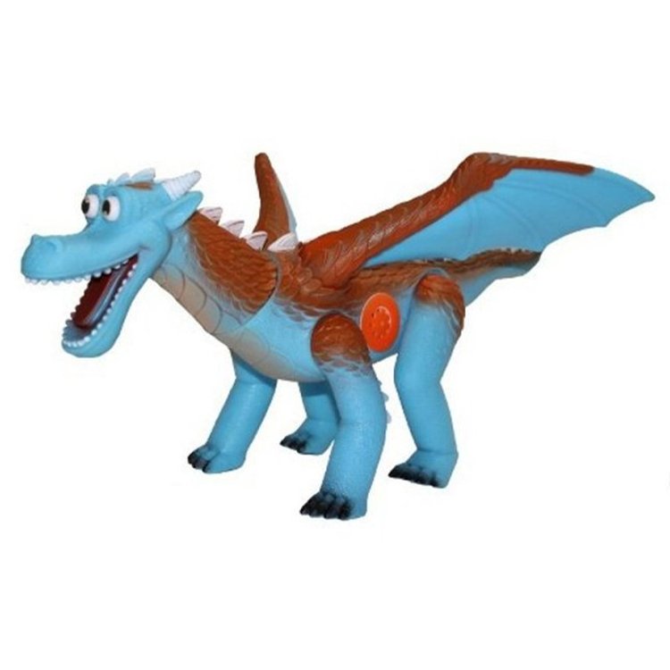 Dragão De Brinquedo Dragon Um Novo Amigo - Adijomar - Marrom