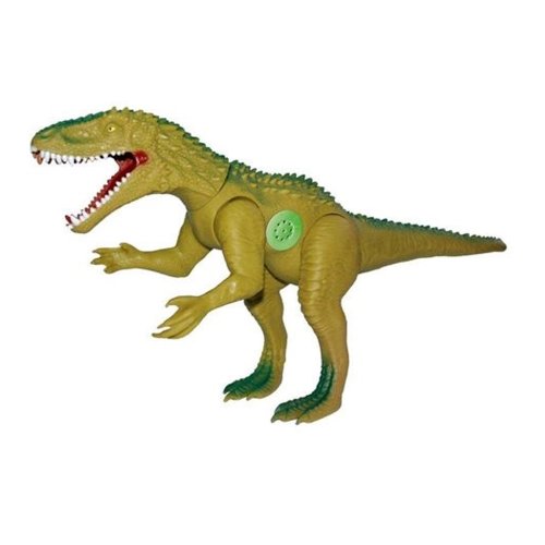 Dinossauro Furious Com Som 60cm - Adijomar - Verde