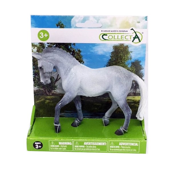Miniatura Cavalo Camargue Cinza - Collecta