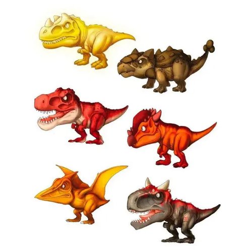 Dino Rush: Corrida de Dinossauros em COQUINHOS