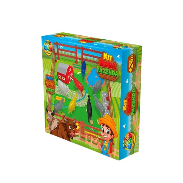 Kit Minha Fazendinha - GGB Brinquedos