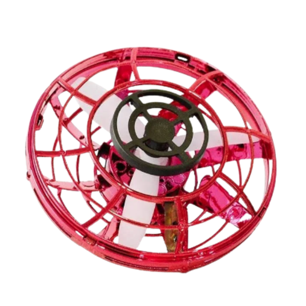 Drone Infantil Multi Sensor Ufo Com Luz - Art Brink - Vermelho