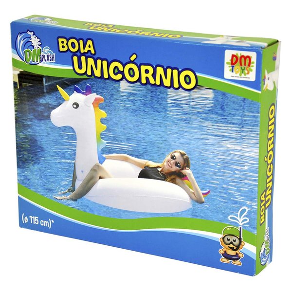 Boia Jumbo de Unicórnio 115cm - DM Toys