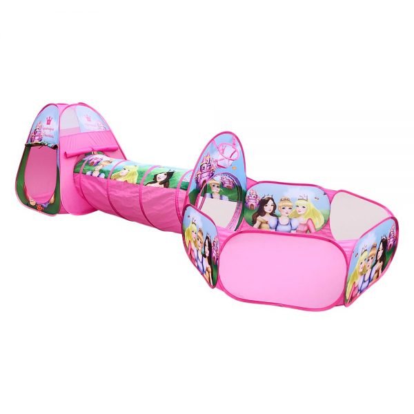 Barraca 3 em 1 Princesas - DM Toys