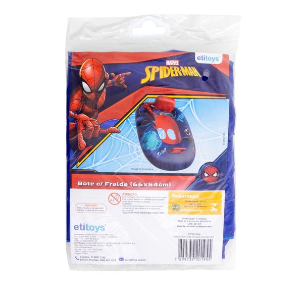 Bote com Fralda Spider-Man 66 x 54 Cm - ETITOYS