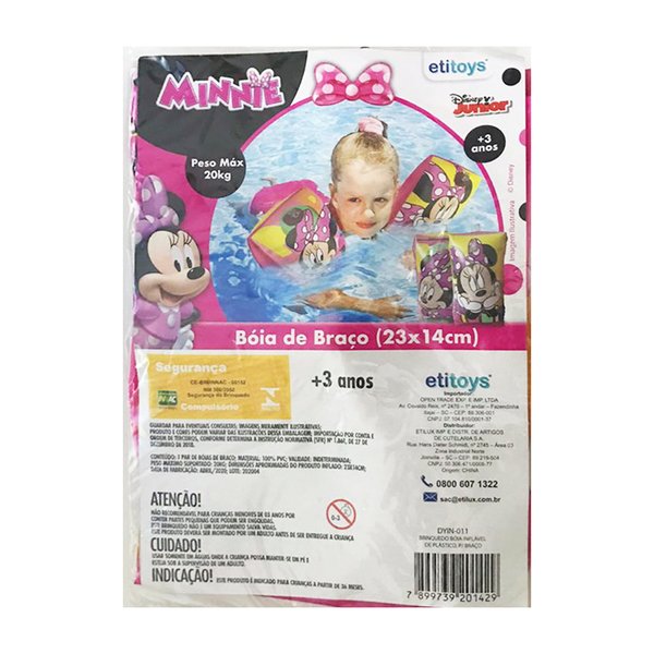 Boia de Braço 23x14 Minnie - ETITOYS