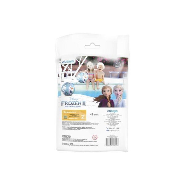Bola Inflável Frozen II 40 cm - Etitoys