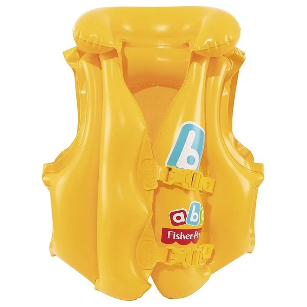 Colete Inflável Amarelo 51x46cm - Fisher Price
