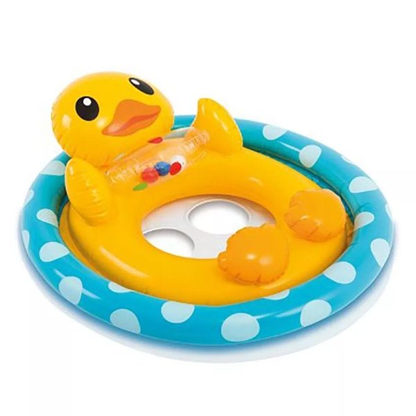 Boia Baby Bote Inflável Pato Amarelo - Intex