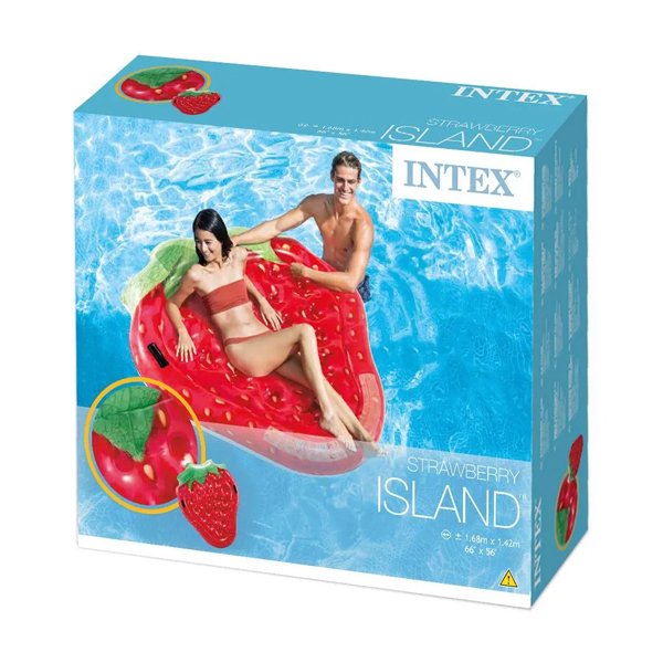 Colchão Inflável para Piscina Morango - Intex