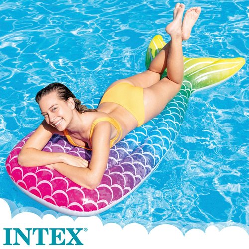 Colchão Inflável para Piscina Calda de Sereia - Intex