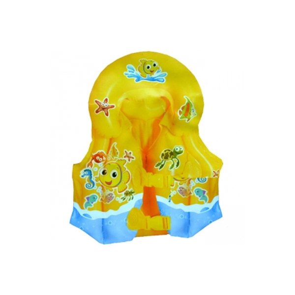 Colete Inflável Infantil Summer Fun - Wellmix - Amarelo