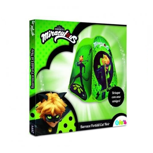Barraca Portátil Verde Cat Noir - Zippy Toys