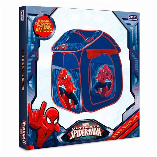 Barraca Portátil Casa Homem Aranha - Zippy Toys