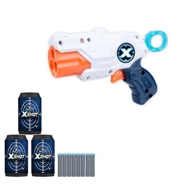 Lançador de Dardo X-Shot MK 3 com Lata  - Candide
