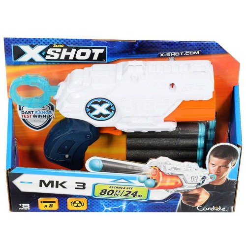 Lançador de Dardo X-Shot MK 3 com Lata  - Candide