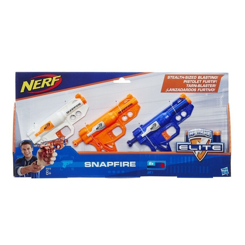 Nerf Elite Snapfire Pack com 3 - Hasbro