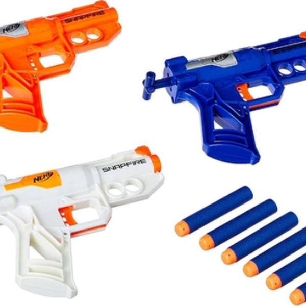 Nerf Elite Snapfire Pack com 3 - Hasbro