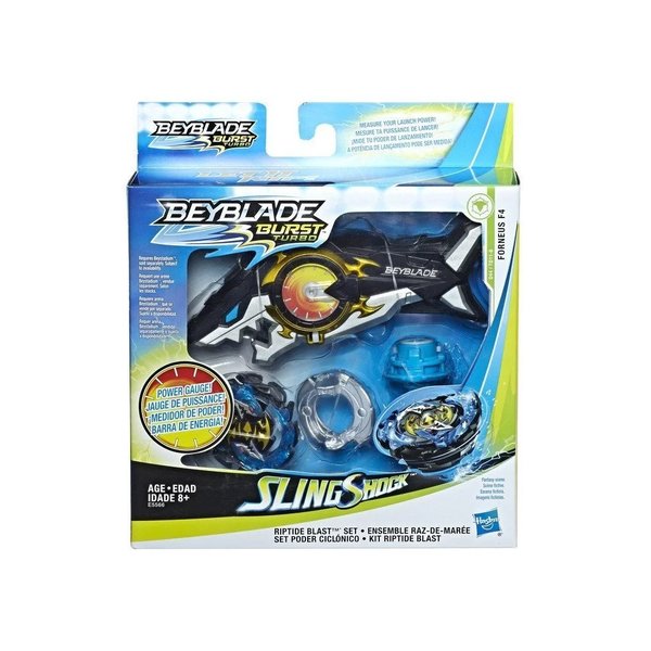 Beyblade Pião E Lançador Oceanus - Hasbro