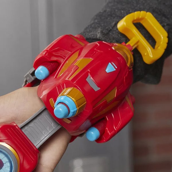 Lançador Nerf Power Moves Homem De Ferro Avengers - Hasbro