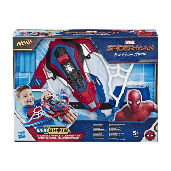 Lançador Nerf Spider Man Far From Home - Hasbro