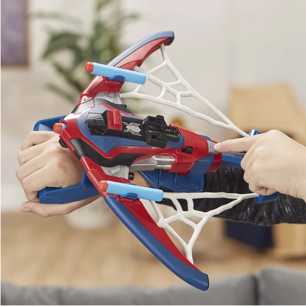 Lançador Nerf Spider Man Far From Home - Hasbro