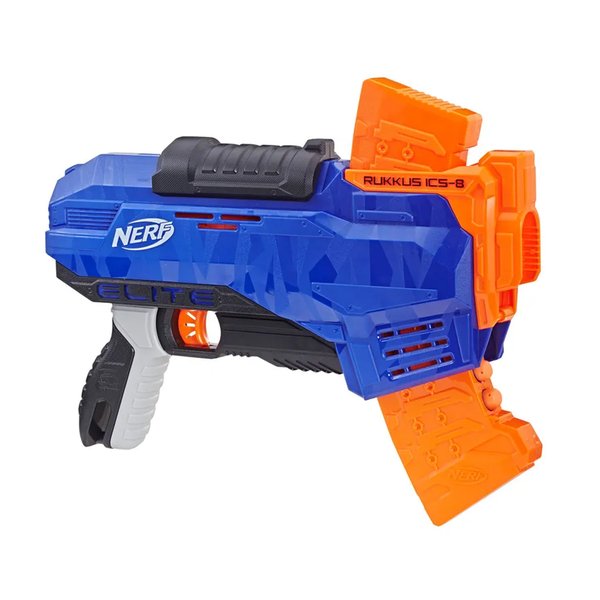 Lançador Nerf Elite Rukkus ICS 8 - Hasbro