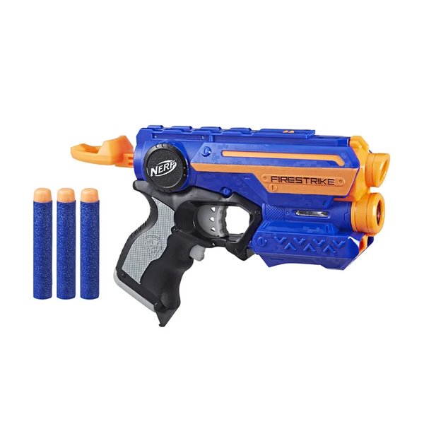 Lançador de Dardos Nerf Elite Firestrike - Hasbro