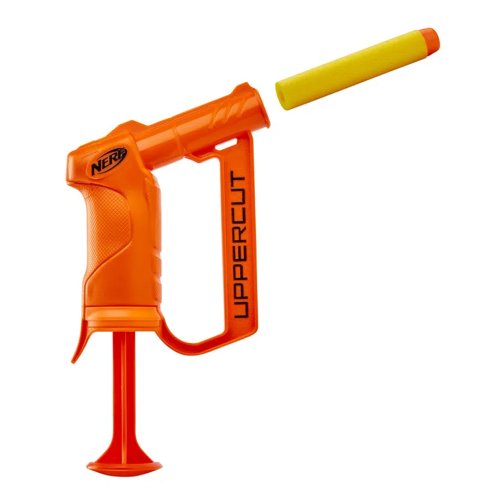 Lançador de Dardos Nerf Alpha Strike Uppercut - Hasbro - Laranja