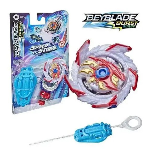 Beyblade Speedstorm com Lançador Kolossal Helios HG - Hasbro