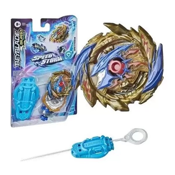 Beyblade Speedstorm com Lançador Super Hyperion HG - Hasbro