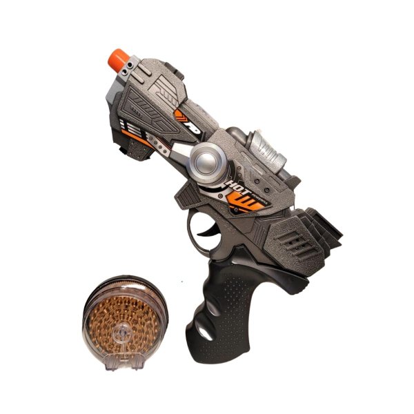 Brinquedo Pistola MD10250 Com Luz e Som - Jmd Toys
