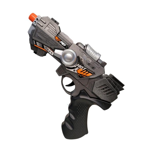 Brinquedo Pistola MD10250 Com Luz e Som - Jmd Toys