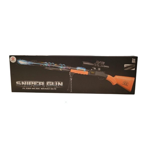 Brinquedo Sniper MD10255 Com Luz e Som - Jmd Toys