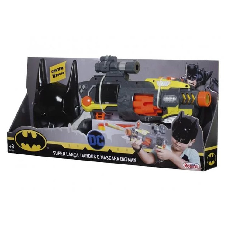 Super Lança Dardos e Máscara Batman - Rosita