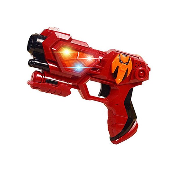 Lançador Espacial Pequeno Hora da Disputa - Unik - Vermelho