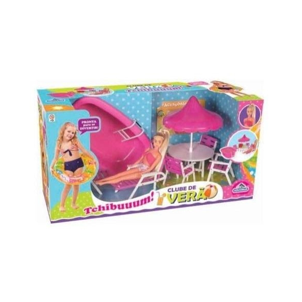 Boneca Com Acessórios Clube De Verão - Adijomar