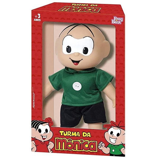 Boneca Cebolinha Clássica Turma da Mônica - Baby Brink