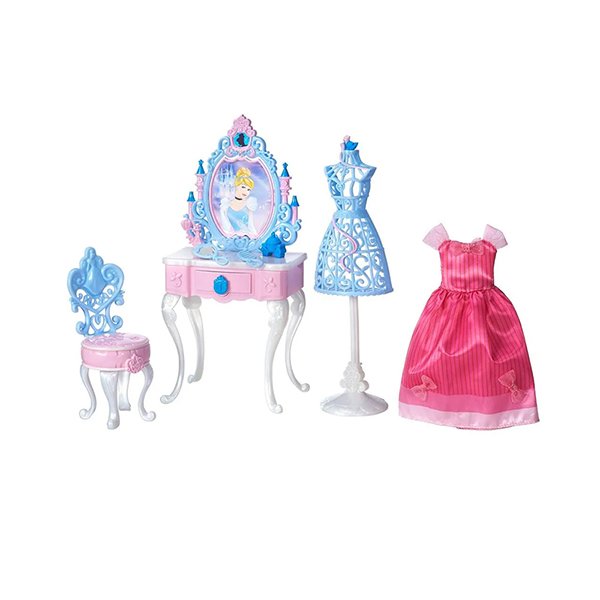 Cenário Princesas Disney Penteadeira Encantada Da Cinderela - Hasbro