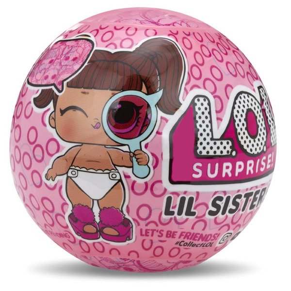 Mini Boneca Surpresa LOL Lil Sisters Série Eye Spy - Candide