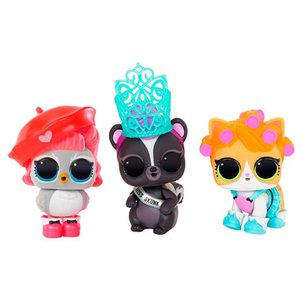 Mini Boneca Surpresa LOL Pets Série 3 - Candide