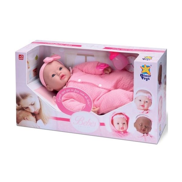 Boneca Bebê Coleção Lacinho - Divertoys