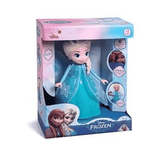 Boneca Elsa Frozen Frases - Elka