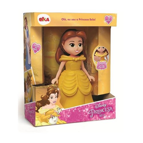 Boneca Princesa Bela Frases - Elka