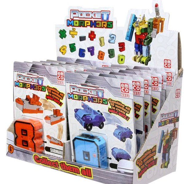 Pocket Morphers Motorbike- Chocolate