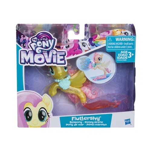My Little Pony Pônei Marinho Sereia Fluttershy - Hasbro