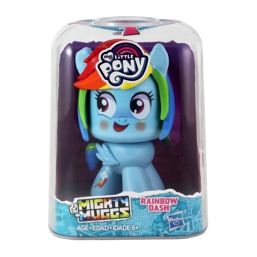 Boneca My Little Pony Mighty Muggs Rainbow Dash - Hasbro