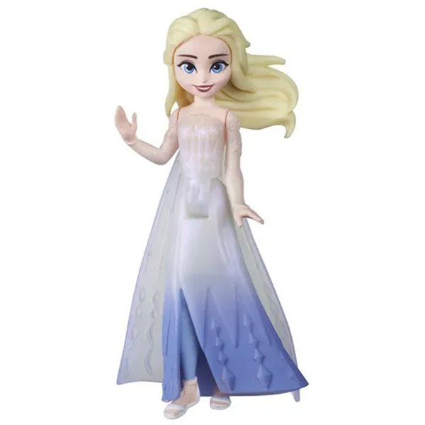 Mini Boneca 11cm Frozen Disney Rainha Elsa - Hasbro